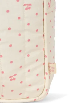 Stor Toilettaske - cherry dot