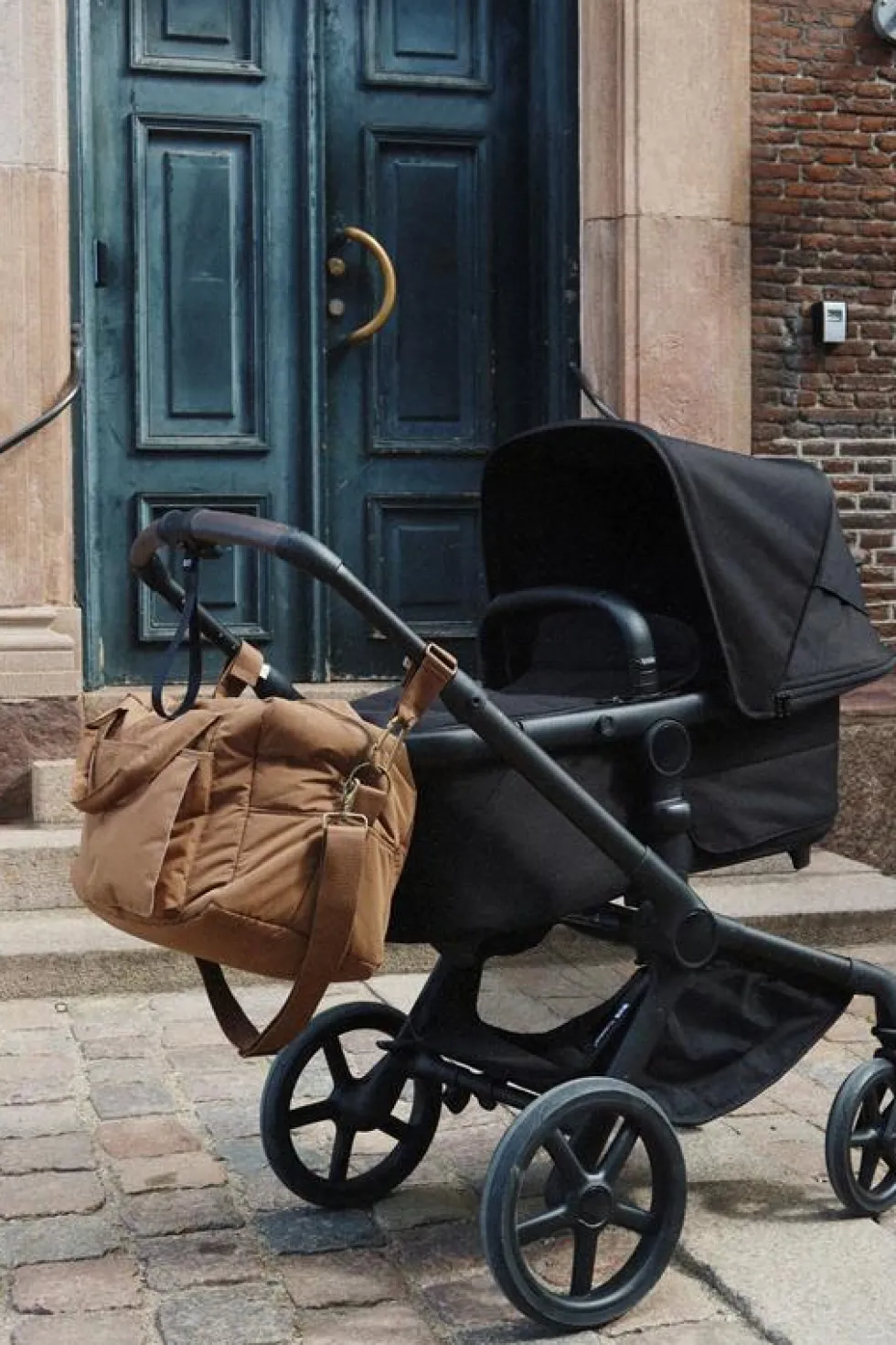 stropper til pusletaske - walnut