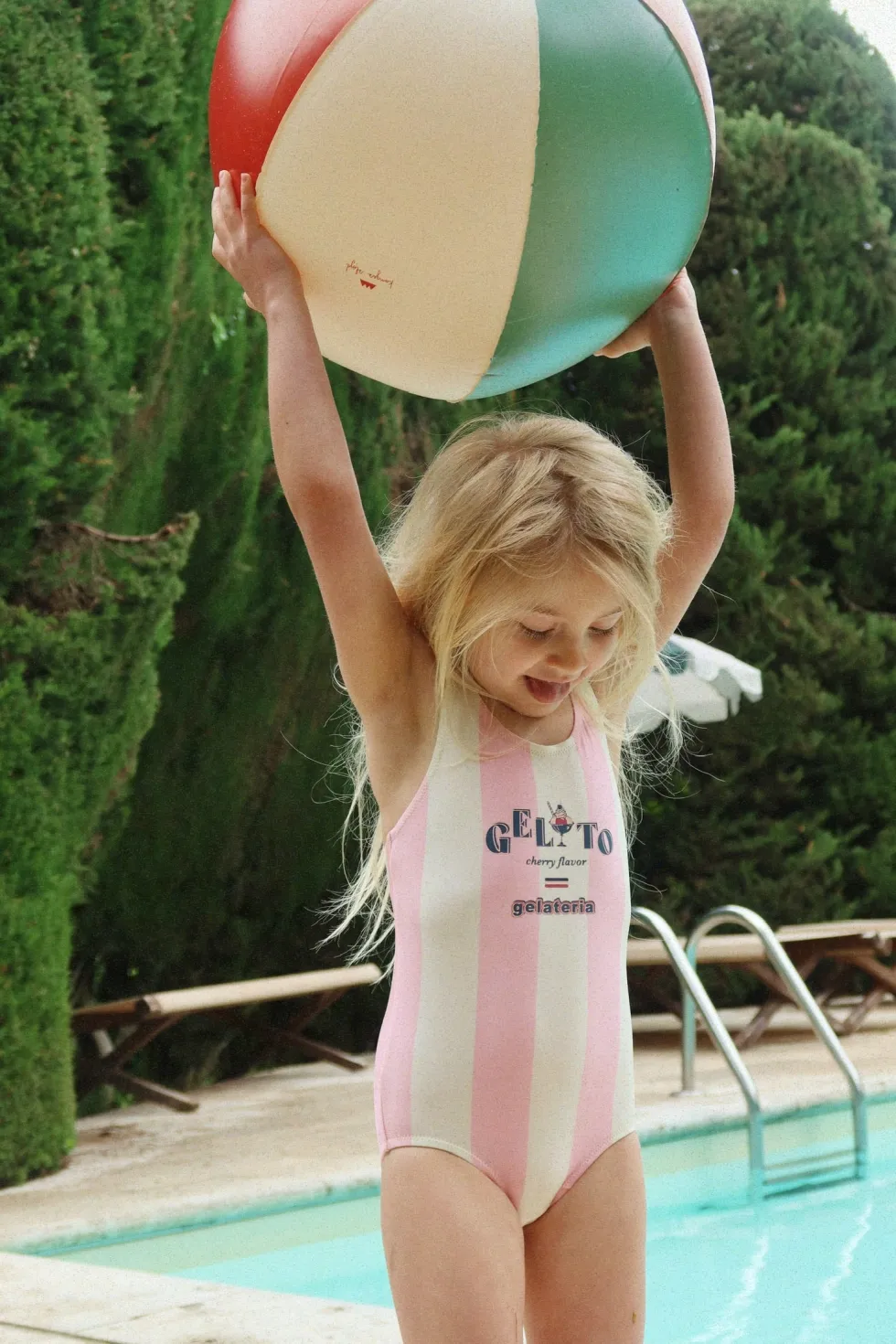 SWIM RING AND BEACH BALL SET - multi
