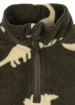 TAVI FLEECE SWEATSHIRT - dino silhouette