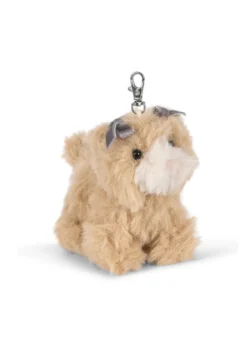 Teddy Taskevedhæng - beige cat