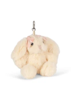 Teddy Taskevedhæng - white bunny