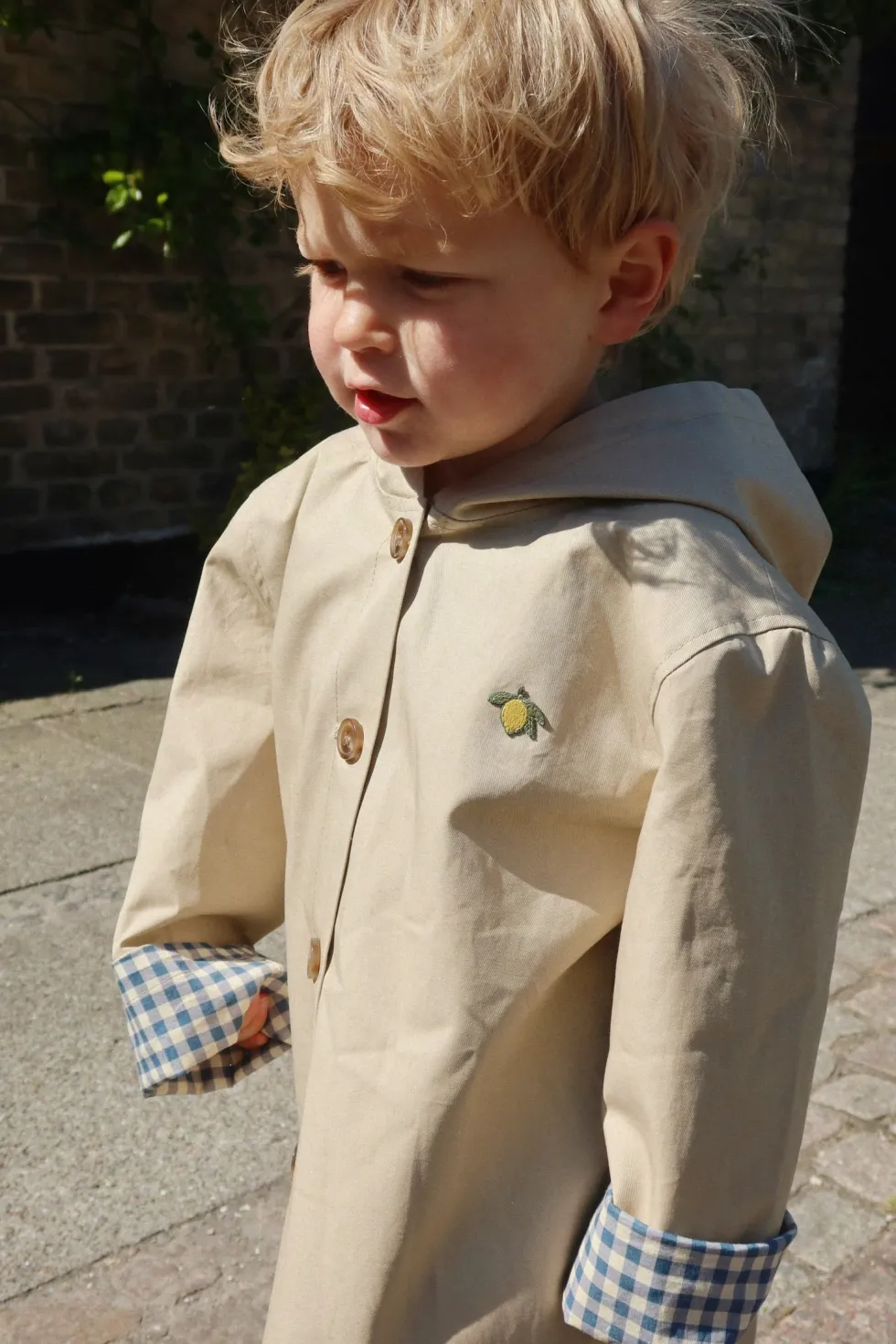 Trenchy Frakke - oxford tan