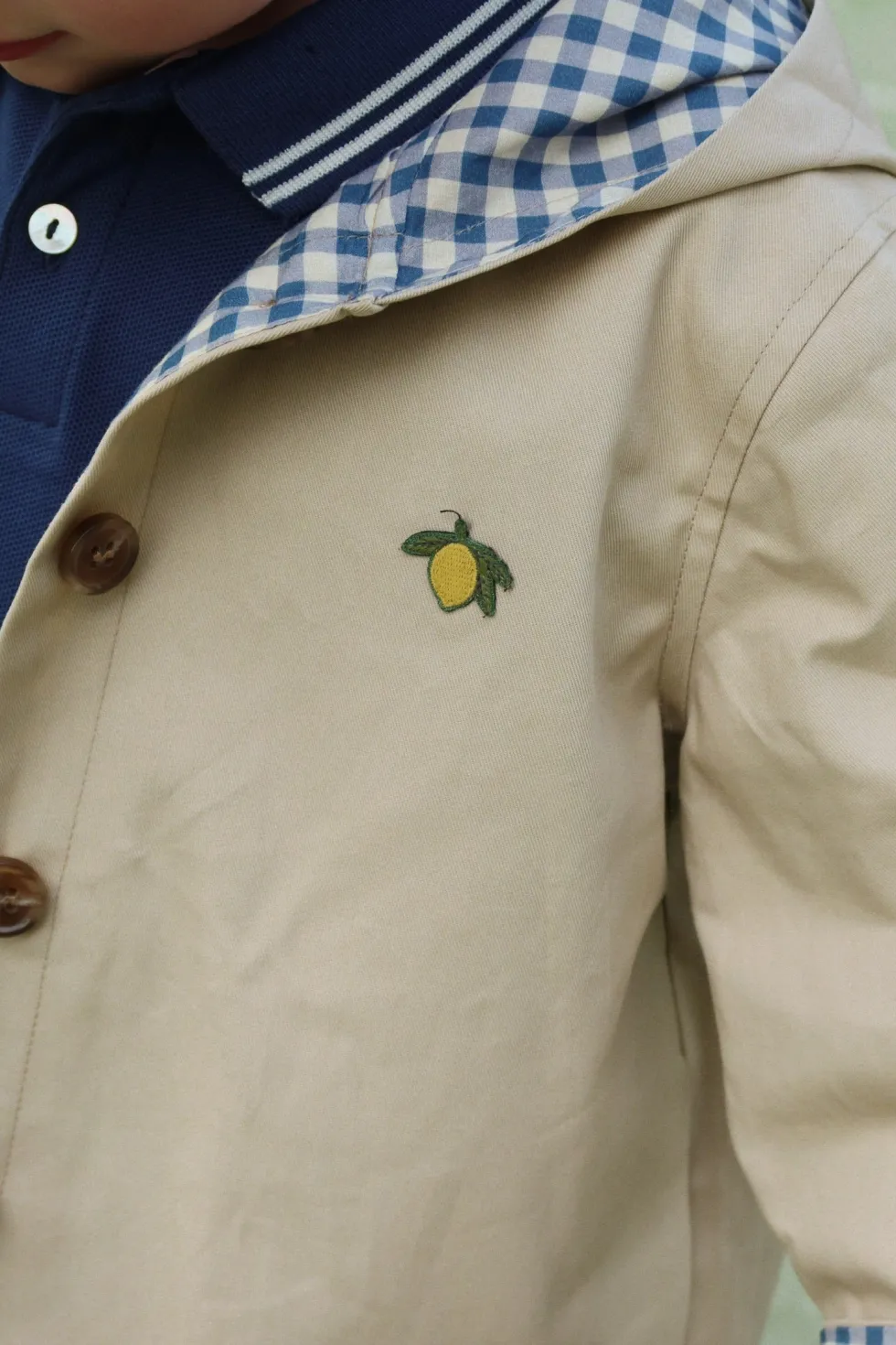 Trenchy Frakke - oxford tan