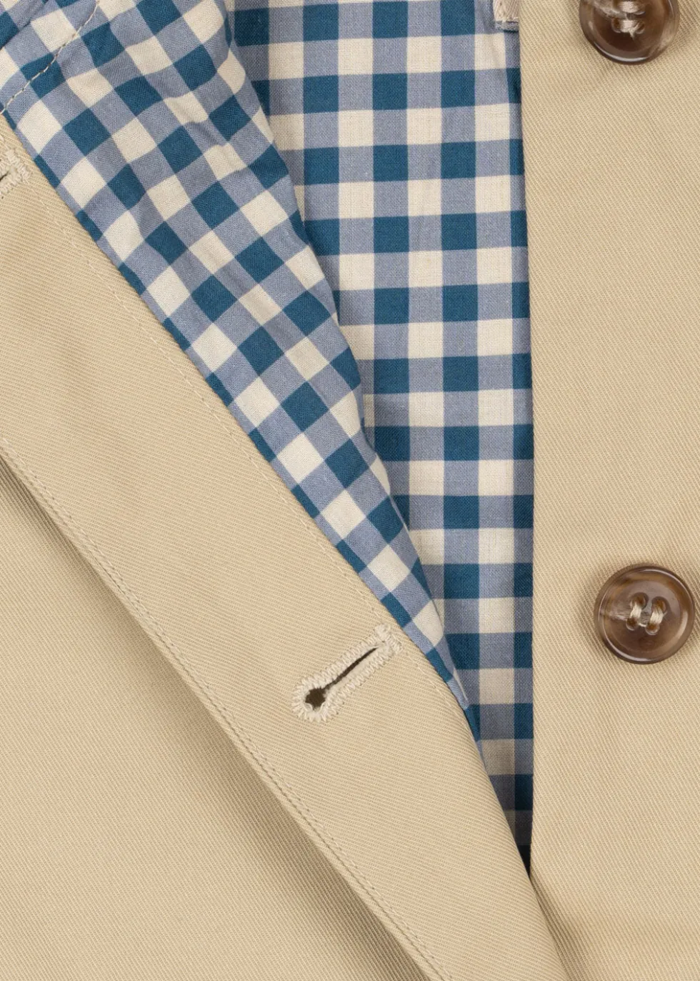 Trenchy Frakke - oxford tan