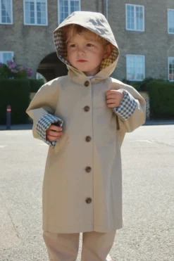 Trenchy Frakke - oxford tan
