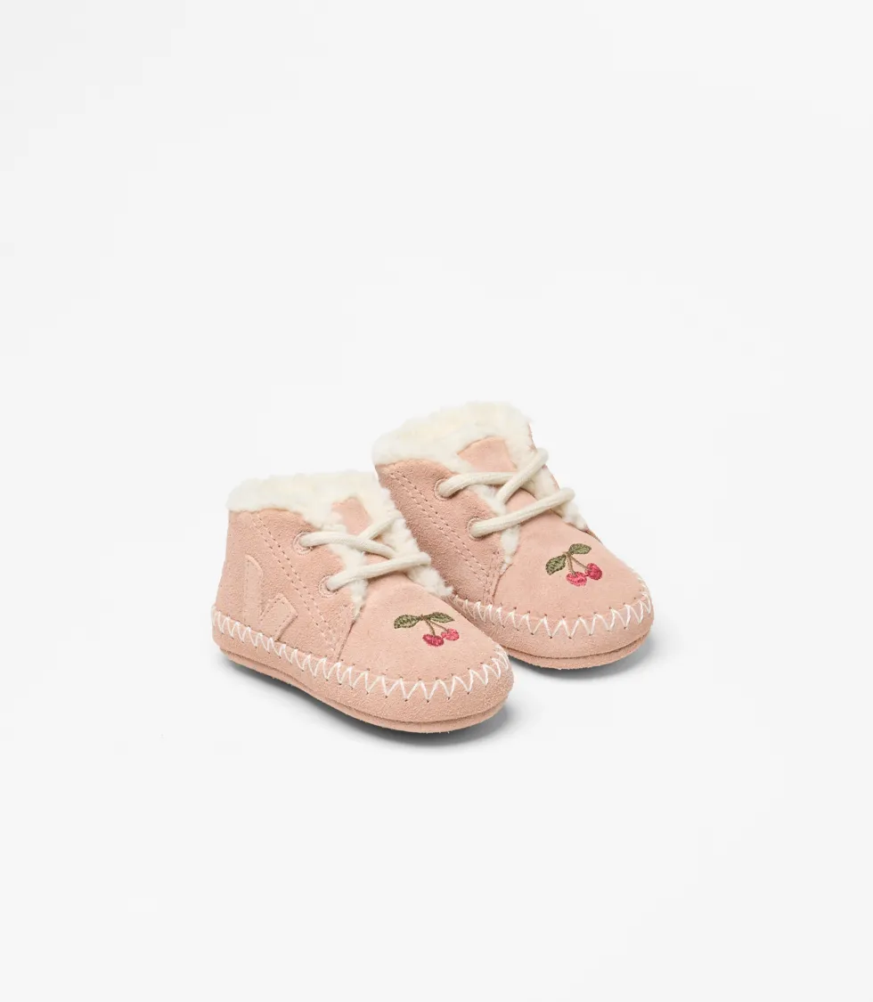 VEJA X KS BABY SHOE - blush
