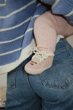 VEJA X KS BABY SHOE - blush