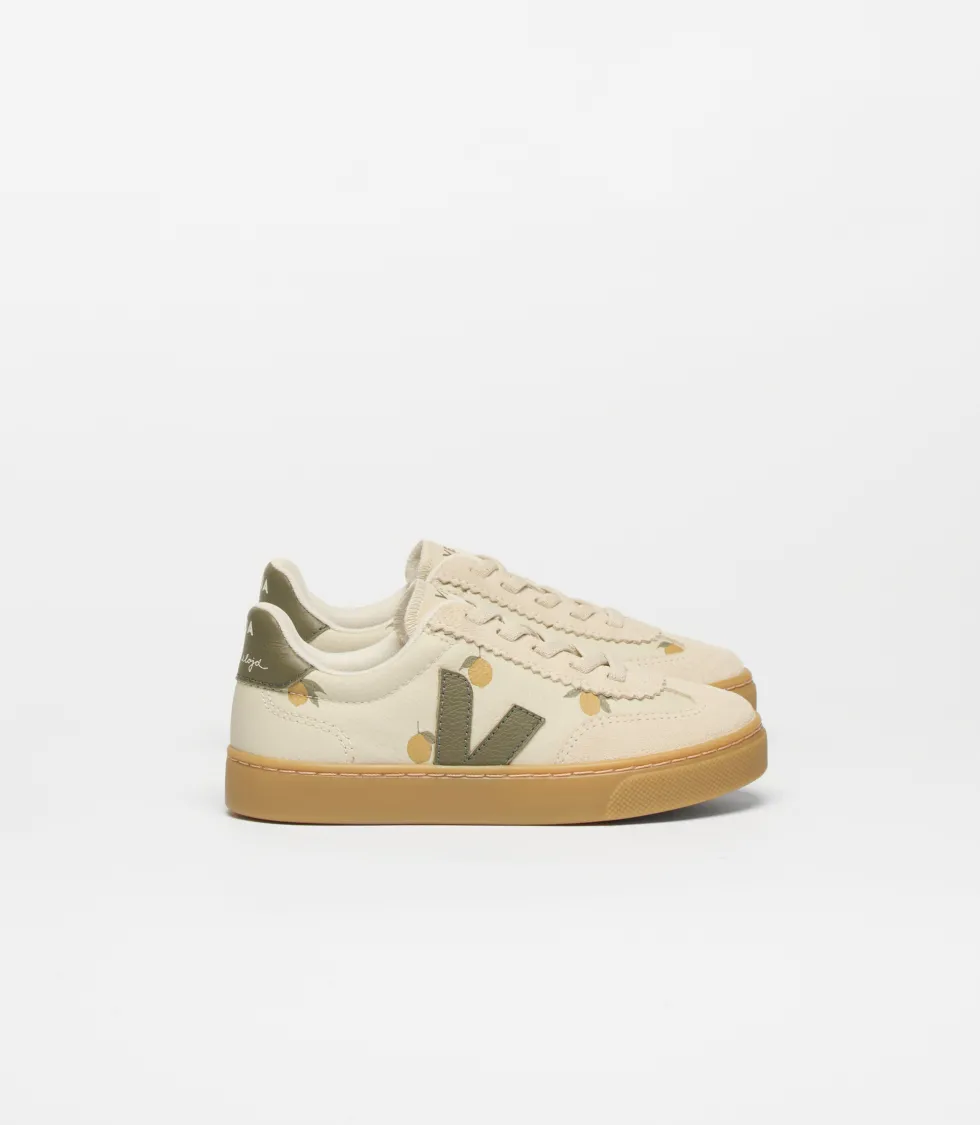 VEJA X KS JUNIOR SNEAKER 28/35 - lemon argile