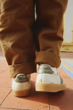 VEJA X KS JUNIOR SNEAKER 28/35 - lemon argile