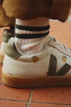VEJA X KS KIDS SNEAKER 22/27 - lemon argile