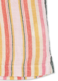 VENICE KORTÆRMET SKJORTE - malibu stripe