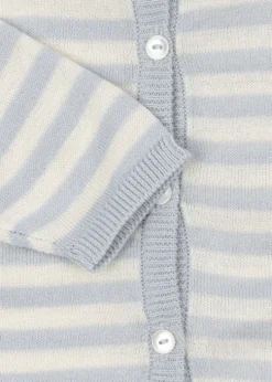 Venti strik cardigan - gray dawn