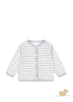 Venti strik cardigan - gray dawn