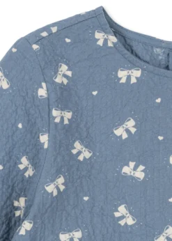 Vida kjole - boucle blue