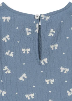 Vida kjole - boucle blue