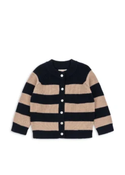 Vitum cardigan - blue stripe