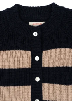 Vitum cardigan - blue stripe