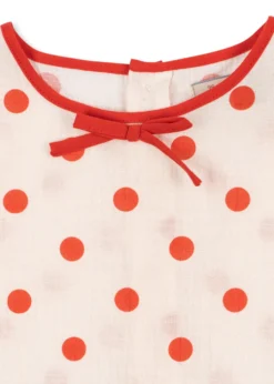Vivo Bluse - red dot