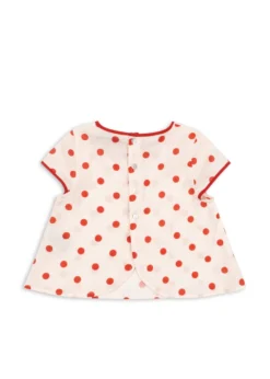 Vivo Bluse - red dot