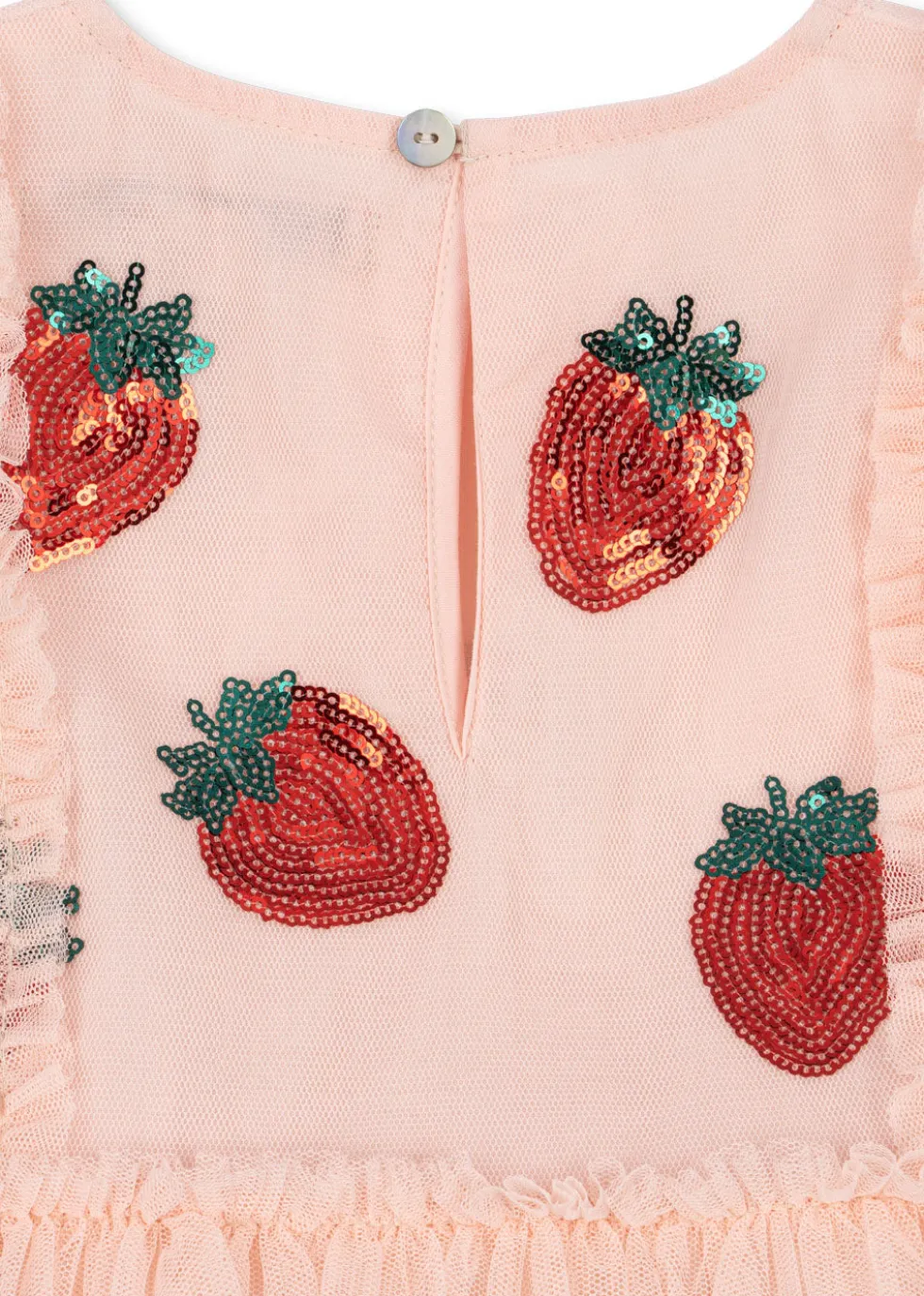 Yvonne Kjole - strawberry rose